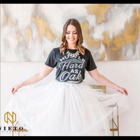 New Winter Wonderland White Tulle Skirt❤️ - Picture 4 of 4